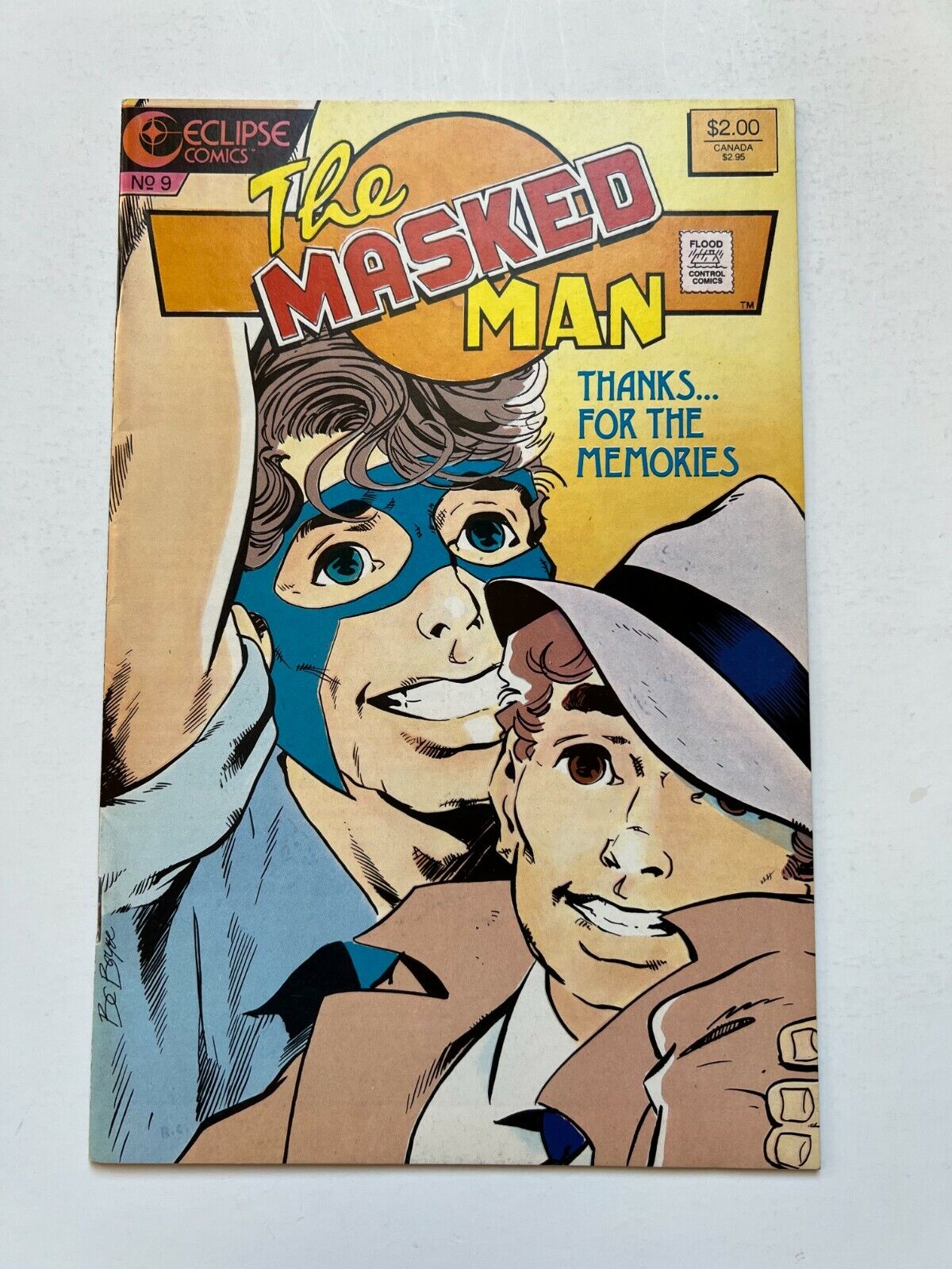 The Masked Man #9 (Eclipse Comics, 1986) VF