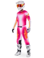 NEW ALPINESTARS 2025 SUPERTECH AFD RACE KIT LE MIG PINK FLUO WHITE MX LTD SX JET