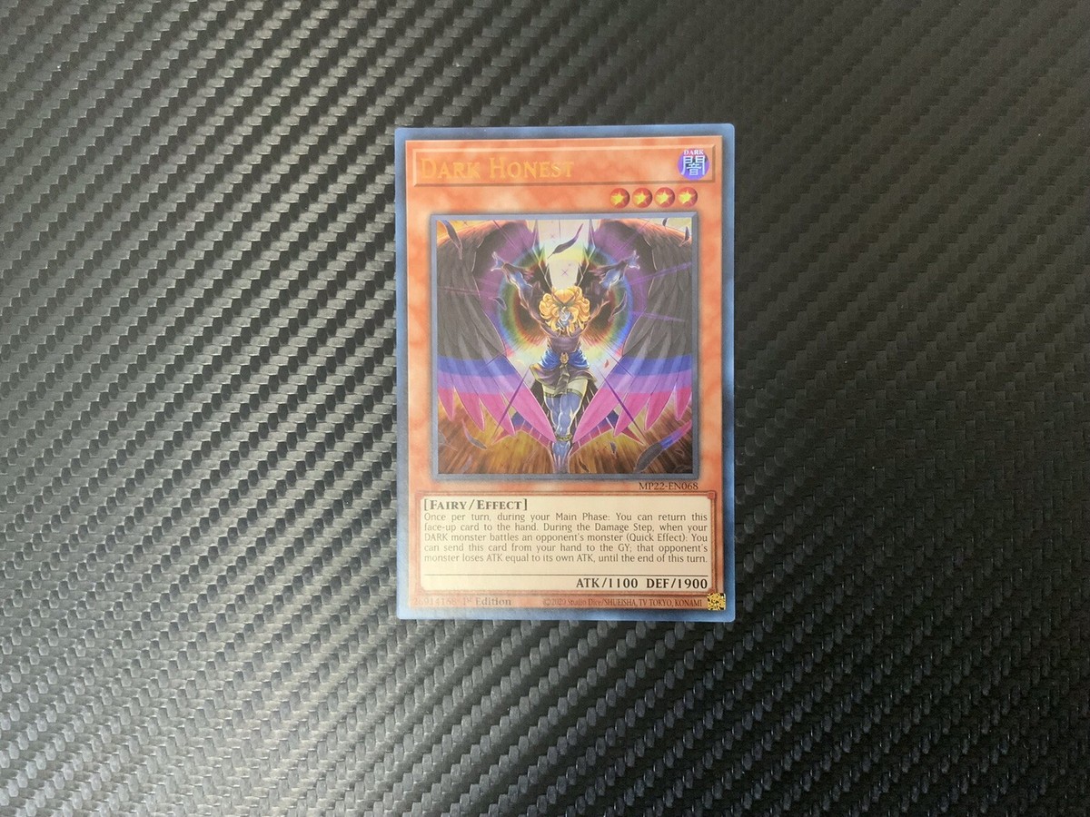 dark honest yugioh card - VASM-EN047 - Rare that opponents monster loses ATK equal to its own ATK Dark Honest - Yu-Gi-Oh! Review
