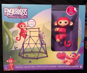 fingerlings jungle gym playset