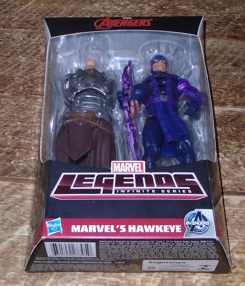 FIGURA BAF OJO DE HALCÓN SERIE INFINITA Marvel Legends Foto 3 de 4