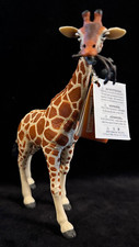 Safari Ltd ADULT GIRAFFE EATING Animal Figure 2007 Wildlife Wonders 7" NEW w/Tag