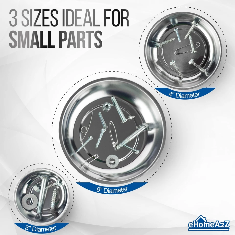 Magnetic Bowl For Screwsmagnetic Bowls For Holding Nuts And Bolts Small Partspin - Image 2 of 4