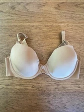 SOMA Solid Warm Amber 36DDD Vanishing 360 Perfect Coverage Light Lined Bra
