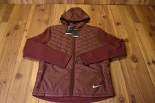 nike aerolayer men's hooded running jacket