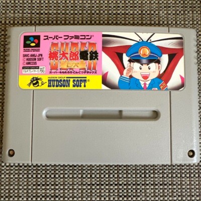 Sf1181 Super Famicom Game soft Super Momotarou Dentetsu DX SFC