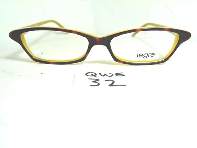 New LEGRE Eyeglasses Frame LE 077 601 Tortoise Spanish Olive Japan  (QWE-32)