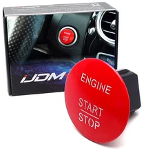 Sports Red Engine Start/Stop Push Button Replacement For Mercedes Gen1 Push Go