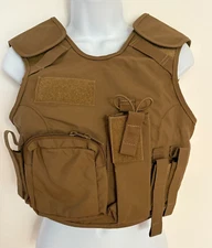 ARMOR EXPRES Women Armor Plate Carrier Fix Pocket Side Open XS 1711-111 Coyote