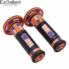 7/8" Protaper Hand Grips Orange Handlebar Grip for Bar Pit Dirt Bike Offroad USA