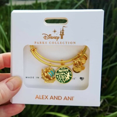 Disney Alex And Ani Peter Pan Brand New with Box retired