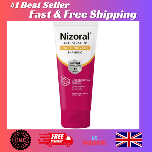 Nizoral Daily Prevent Shampoo 200ml, Stops dandruff returning from the