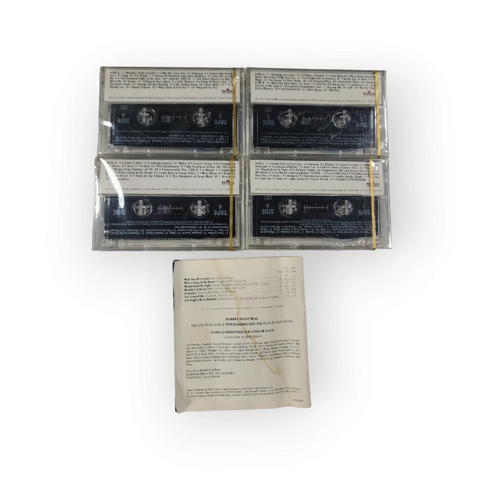 Reader's Digest The 20th Century in Music, 4 Cassette Music Tapes Sealed - Image 2 of 4