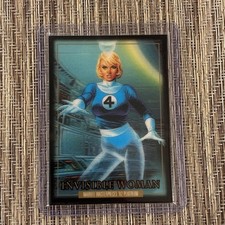 2024 SkyBox Marvel Masterpieces 92 Platinum Invisible Woman #39 Lenticular