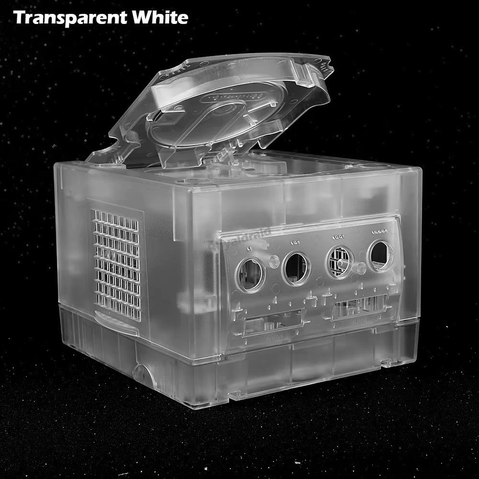 Gamecube Full Replacement Console Shell Housing Transparent Gameboy ...