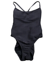 Bleu Rod Beattie Womens One Piece Swimsuit Sz 6 Navy Underwire Adjustable Strap