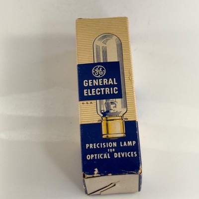 VINTAGE GE DFA PROJECTION LAMP 150W 120V 8MM PROJECTOR BULB NEW NOS CASE