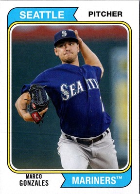 2020 Topps Archives Marco Gonzales #200 Seattle Mariners Baseball Card