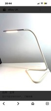 IKEA HARTE LED Work Desk Lamp with USB Port white Silver Table Study Light