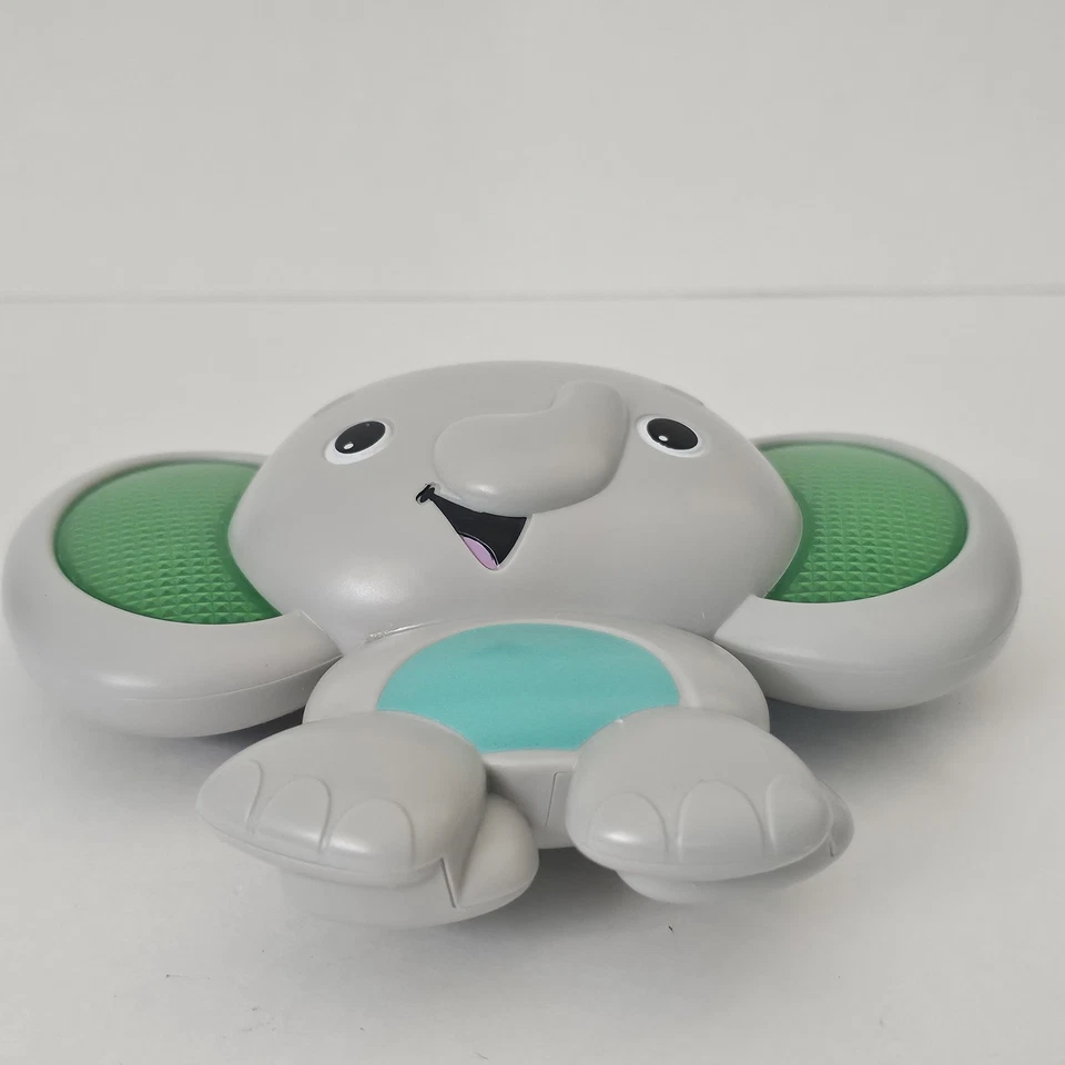 Bright Starts Kids II Verde Música Elefante Chupete Actividad Gimnasio Estera Repuesto Foto 3 de 4