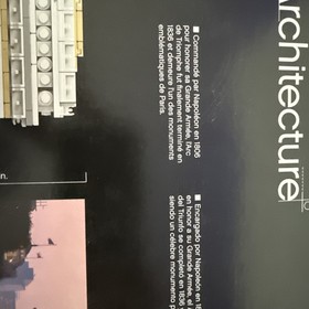 LEGO ARCHITECTURE: Arc de Triomphe (21036) With Original Box And Instructions