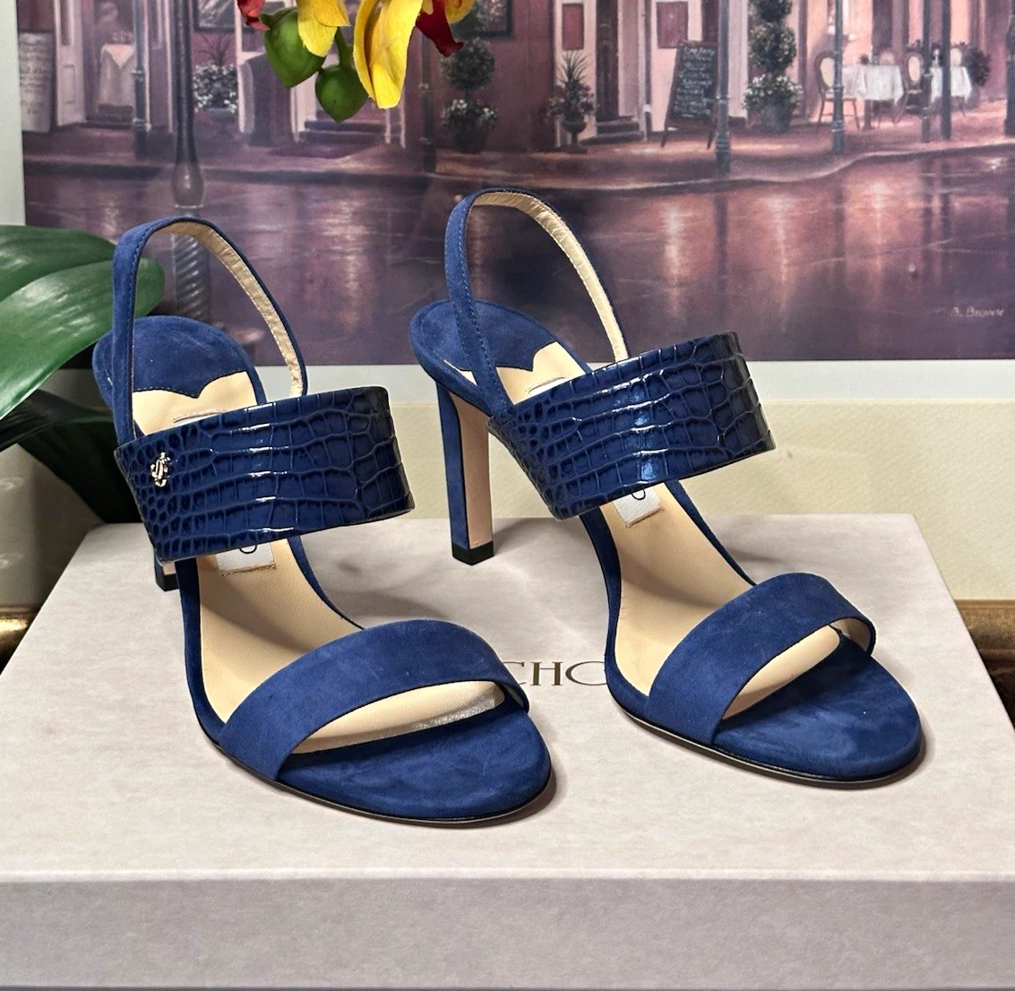 Jimmy Choo Blue Sandals for Women for sale | eBay