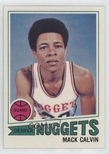 1977-78 Topps White Back Mack Calvin #96 0x1e