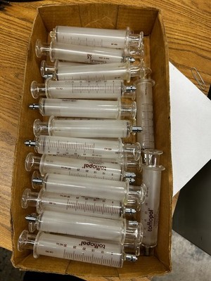 Tomopal 30 mL GLASS SYRINGE LUER LOCK TIP / SLIP TIP DISPENSER