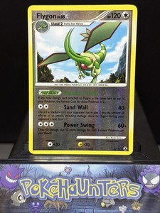 Pokemon Card Flygon Lv.65 Rising Rivals 5/111 Reverse Holo Rare Light Play