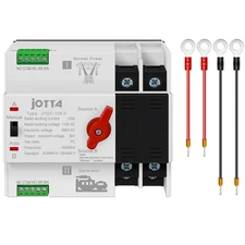 Dual Power Automatic Transfer Switch 2P 100A 110V PC Type Electrical Selector...