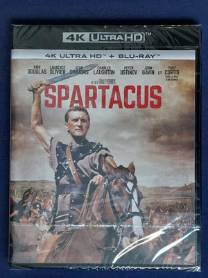 SPARTACUS Blu-Ray (Deutsch) + 4K UHD (Englisch) !  Kirk Douglas, Stanley Kubrick
