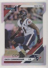 2019 Panini Donruss Press Proof Silver Die-Cut 38/75 Zach Cunningham #111 0c6