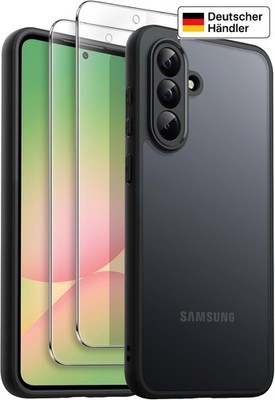 Hülle + 2X Schutzglas für Samsung Galaxy A16 Panzerfolie Display Case Full 9H