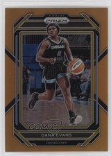 2023 Panini Prizm WNBA Orange Prizm 49/99 Dana Evans #59 w6g