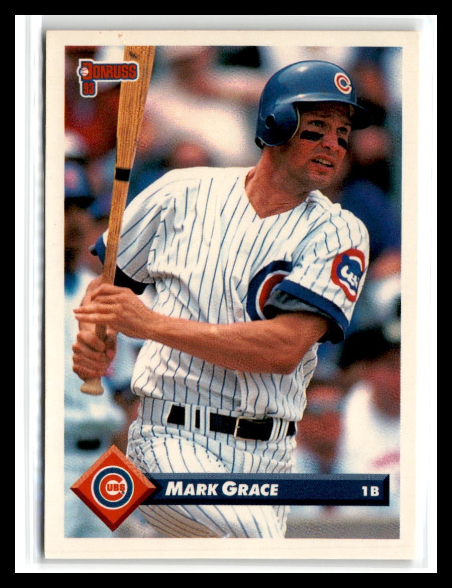 Mark Grace 1993 Donruss #532 Chicago Cubs