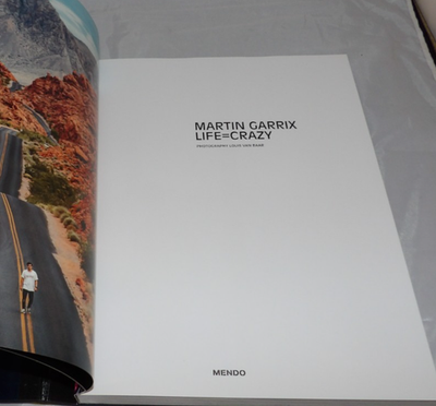 ORIGINAL MARTIN GARRIX LIFE=CRAZY Book and 4 posters | eBay