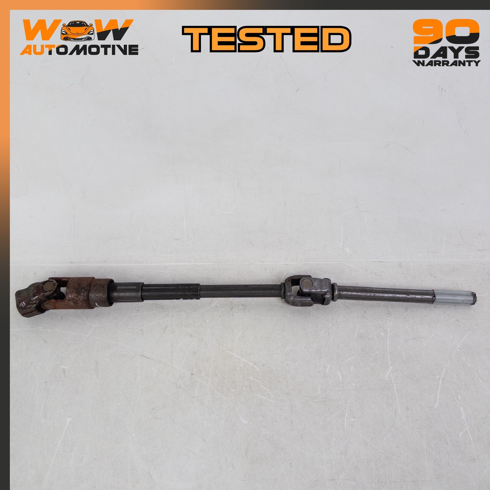 04-13 BENTLEY CONTINENTAL GTC LOWER STEERING COUPLING FLEX SHAFT ROD JOINT OEM