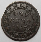 Photo of a 1887 Canada Large Cent from an eBay listing that sold on Jul 16, 2026