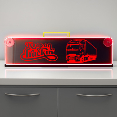 LKW Fahrerhaus RGB Farbwechsel LED Spiegel Fenster Licht Platine, anpassbar