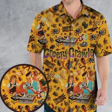 1960s Creepy Crawlers Toy Hawaiian Shirt, Summer Shirt, Unisex Adult, S-5XL