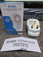 24 Hour PLUG IN Mechanical Timer Switch DOMESTIC USE