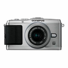 OLYMPUS PEN E-P3 Lens Kit Silver 1 Year Warranty 