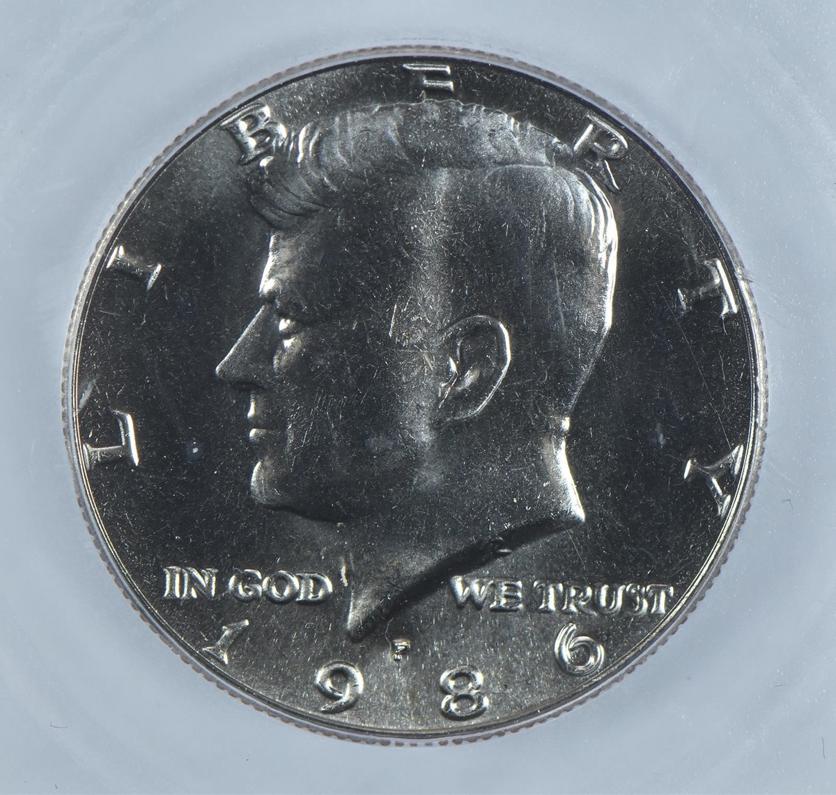 1986-P Kennedy Half Dollar MS68 ICG | eBay