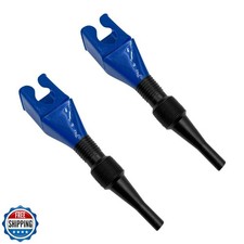 Retractable Car Fuel Funnel, Plastic Car Draining Tool Clasp Funnels, Flexibl