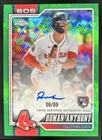 2026 Topps Chrome LogoFractor Roman Anthony Rookie Auto RC Green Refractor #/99