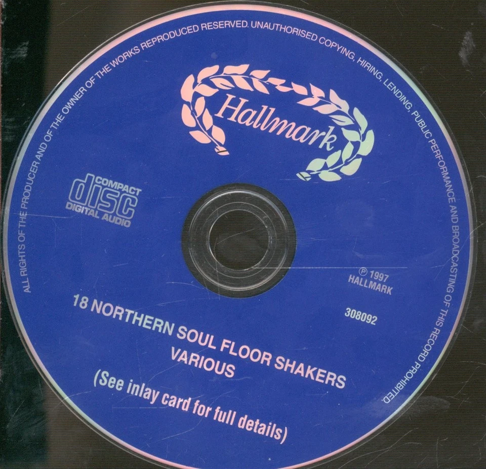 Various Artists 18 Northern Soul Floor Shakers CD UK Hallmark 1998 308092 - Bild 3 von 3