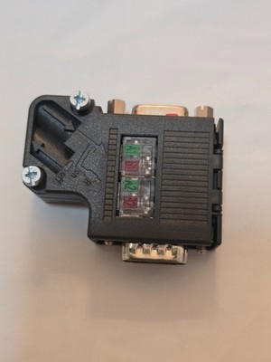 Siemens PROFIBUS Stecker 6ES7 972-0BB60-0XA0 RS485 90°   funktionsfähig