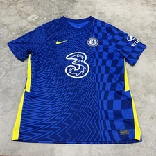 Chelsea 21-22 Home Football Shirt Soccer Jersey Nike Size XL CV7889-409 Horvath