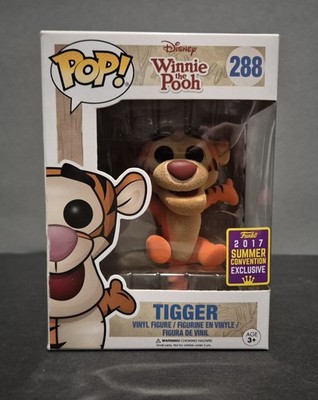 Funko Pop! Disney Winnie the Puuh Tigger 288 Flocked Summer Convention 2017 OVP