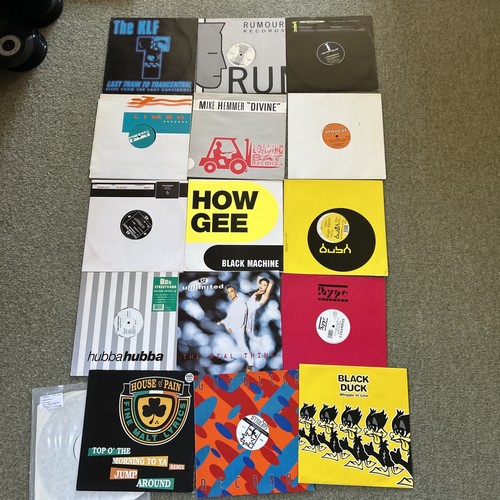 JOB LOT x 16 DANCE / HOUSE / HIP HOP 12" SINGLES
